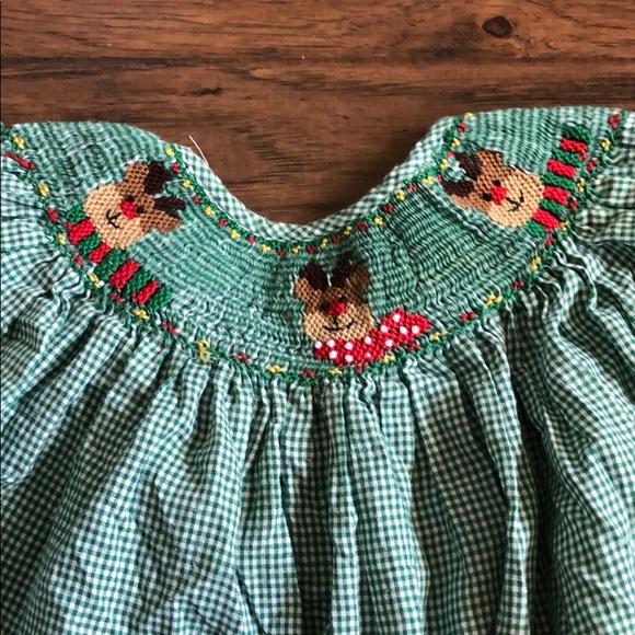 Bundle of two baby girl Christmas dresses - Picture 2 of 3
